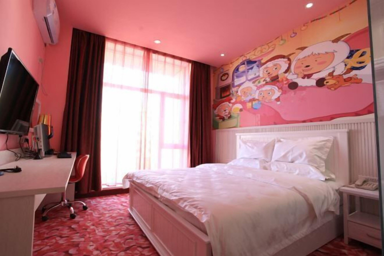 Bedroom 3, Xintian'e Boutique Hotel, Xing'an