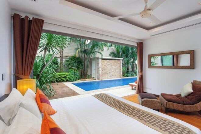 Bedroom 1, The Residence Resort, Phuket Island