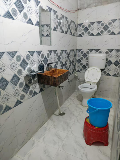 Bathroom 3, Hotel White Stone Gonda Uttar Pradesh, Gonda