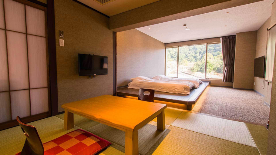 Bedroom, Oyado Hanamizuki, Kirishima