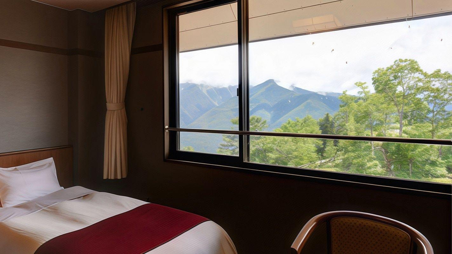 Bedroom, Shirabiso highlands Amanogawa, Iida