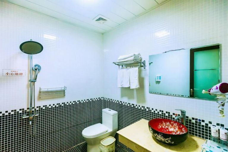 Bathroom 3, Jibian Impression Hotel, Baoshan