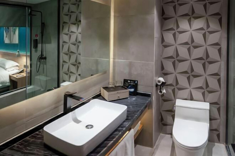 Bathroom 4, Yunyi Art Hotel, Rizhao