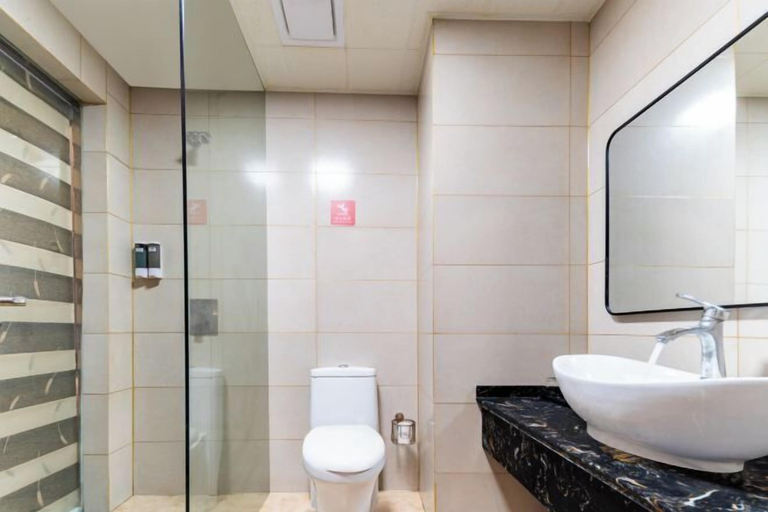 Bathroom 3, Pizhou Dihao Jingzhi Hotel, Xuzhou