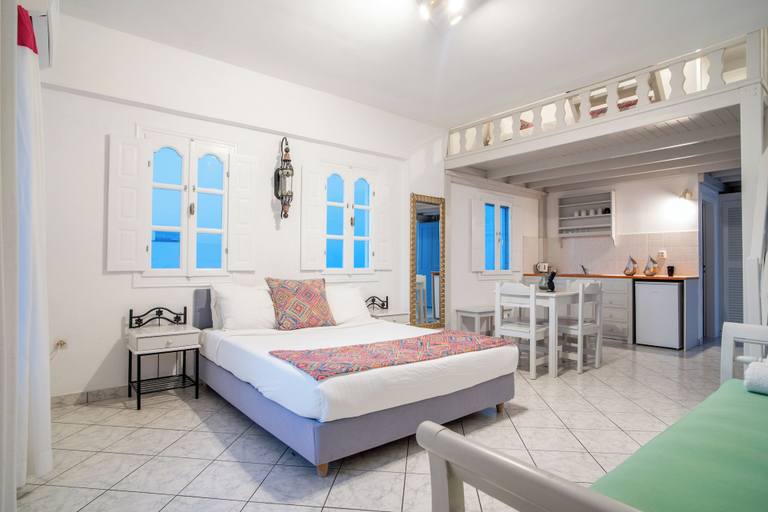 Bedroom 5, Salvatore Caldera Suites, South Aegean