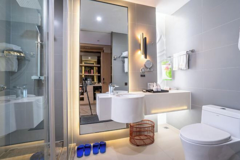 Bathroom 4, Zhengzhou Aimu International Hotel, Zhengzhou
