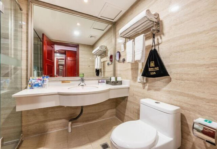 Bathroom 3, Jinhu Hotel, Shizuishan