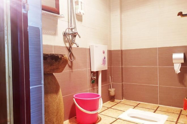 Bathroom 3, Longji Rice Terraces Weila Homestay, Guilin