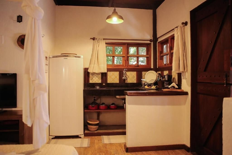 Private kitchen, Pousada Villa Arumã, Santarém