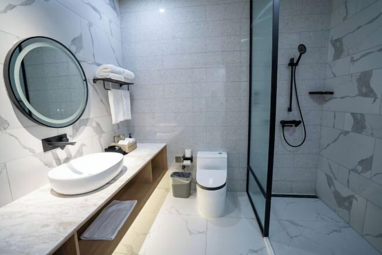 Bathroom 3, Yihaoquan Piaofu Hot Spring Hotel, Chaohu