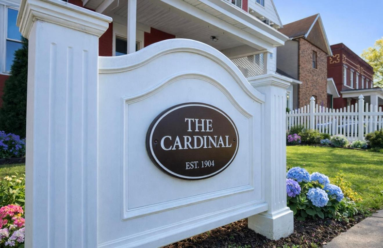 Exterior & Views 5, The Cardinal Studio Apartments, Vanderburgh