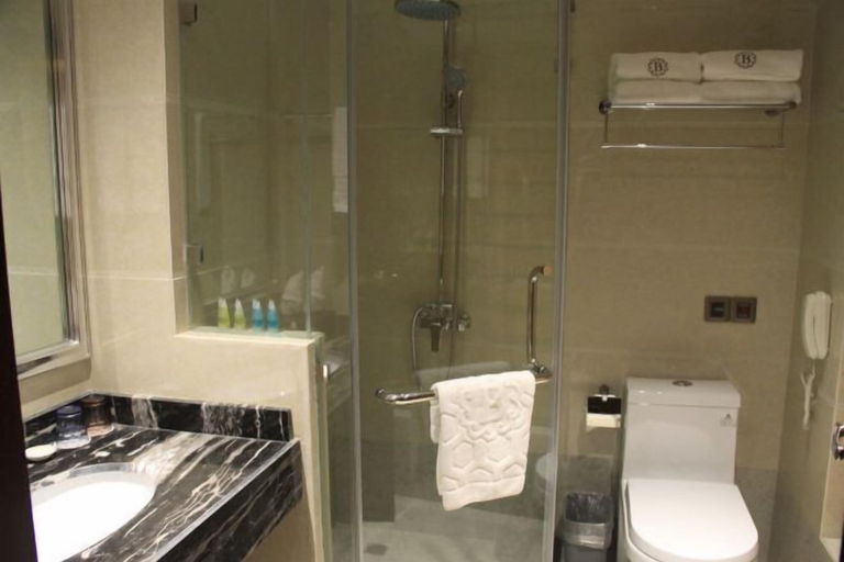 Bathroom 3, Barry Gallery along the River hotel, Tongren