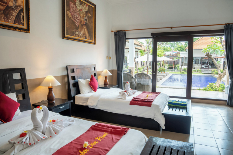 Bedroom 2, Tulamben Dive Resort, Karangasem