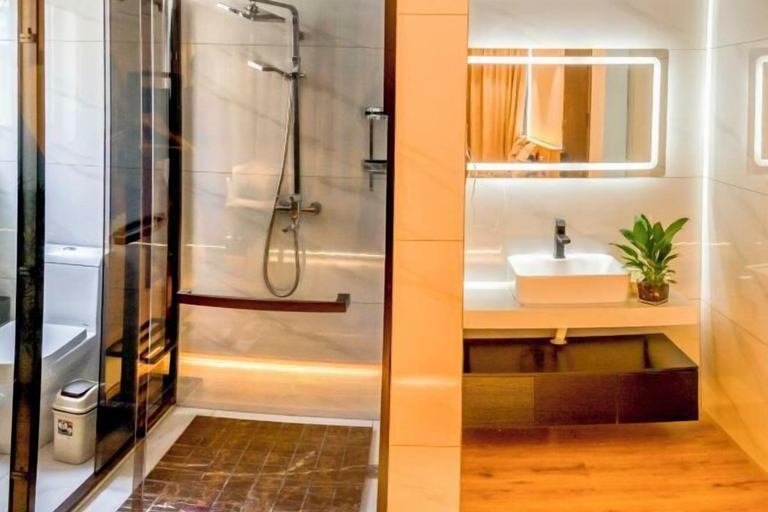Bathroom, Tiantai Happiness Inn, Taizhou