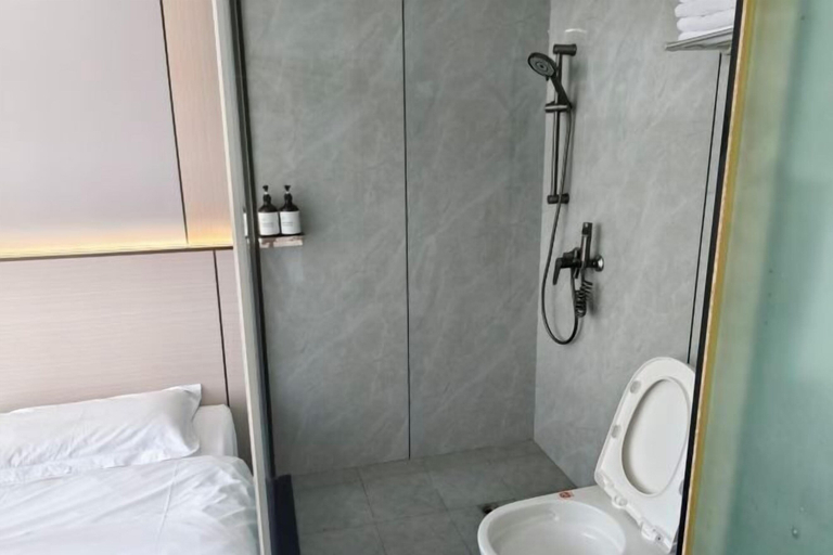 Bathroom 3, Tiansheng Hotel (Ningbo Lishe Airport), Ningbo