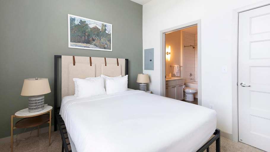 Bedroom 3, Downtown San Antonio Apartments by Landing, Bexar