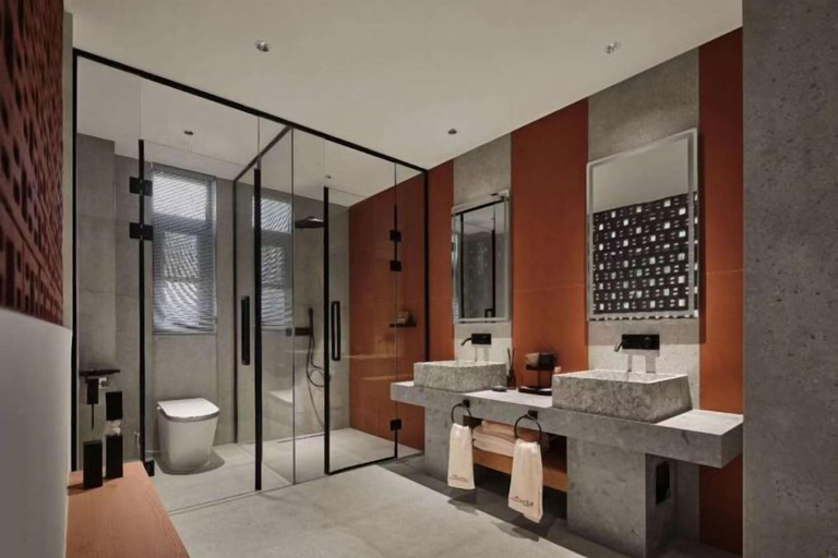 Bathroom 4, Ever-Joy Muxin Xiangcun Hotel, Wuxi