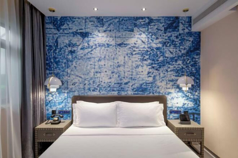 Bedroom 1, Crystal Orange (Shanghai Oriental Pearl Binjiang), Shanghai