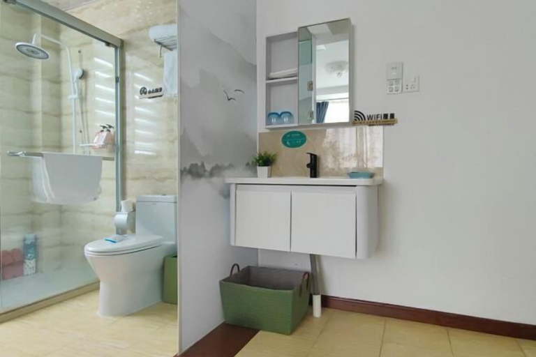 Bathroom 4, Jiusu Shanshuijian Guesthouse, Suzhou