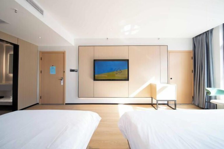 Bedroom 3, Charlotte Boutique Hotel (Shanghai Zhoupu Wanda), Shanghai