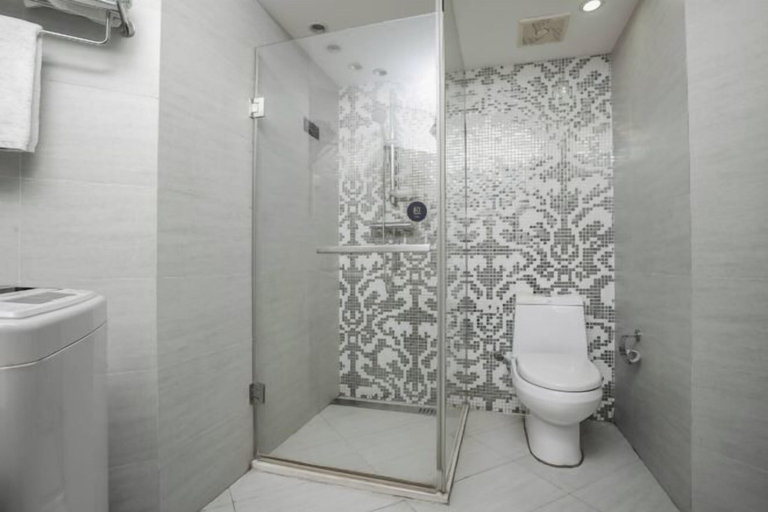 Bathroom 4, Yimei Boutique Hotel (Golden Beach Impression), Qingdao