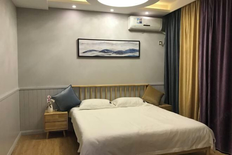 Bedroom 3, Shuimoxuan Hotel, Jiaxing