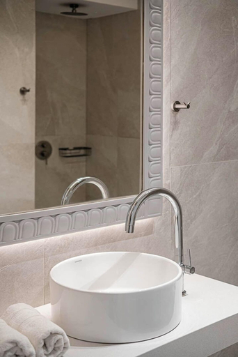 Bathroom 4, Okeanis Golden Resort, Crete