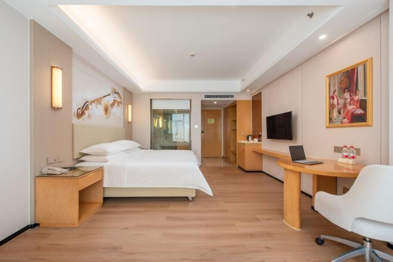Bedroom 3, Vienna International Hotel ( Shunde Jun'anBiguiyuan Golf Club）, Foshan