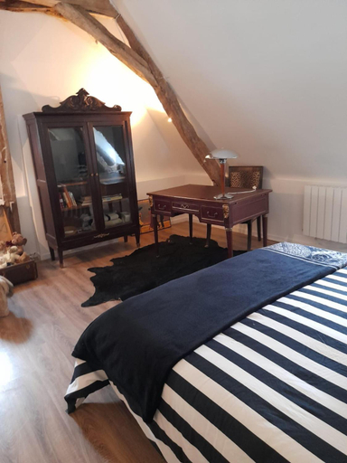 Bedroom 4, chambre d'hotes dans un moulin du 16eme, Indre-et-Loire