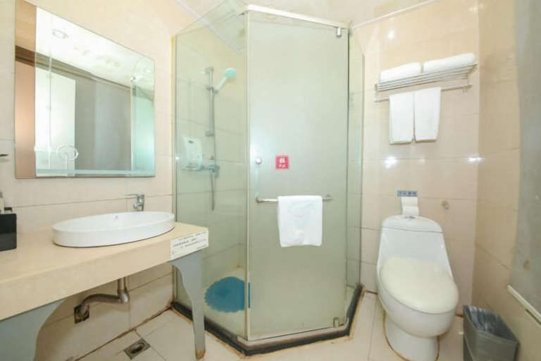 Bathroom 4, Fuerte Hotel Yueqing Jianqiao, Wenzhou