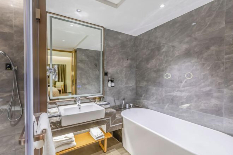 Bathroom 4, Pingdingshan Runzeyuan Shenma Hotel, Pingdingshan