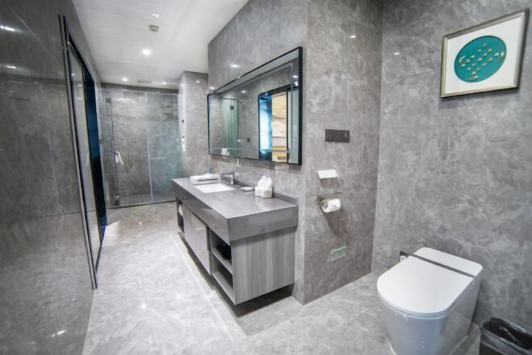 Bathroom 4, Tai'an Shanhai Hotel (Tianwaicun), Tai'an