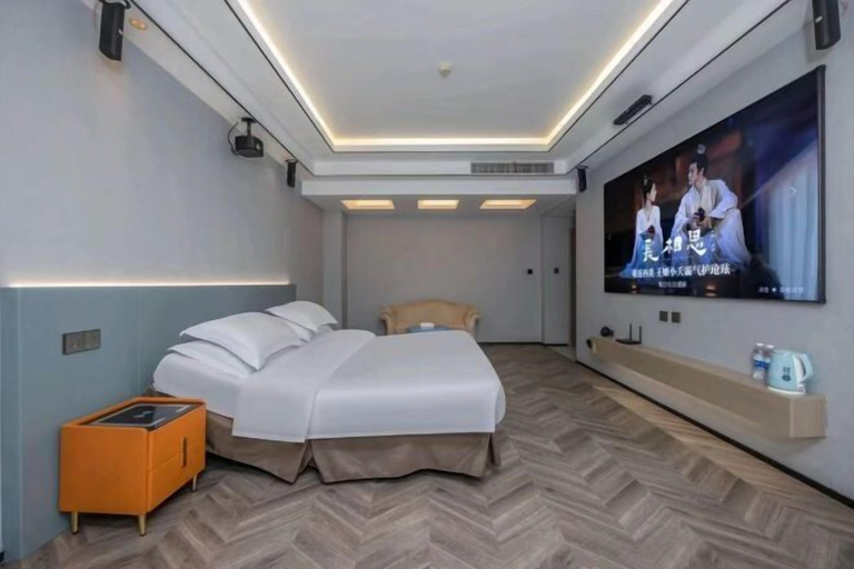 Bedroom 3, Harbour Oriental Hotel(Beilun Changjiang Road Store), Ningbo