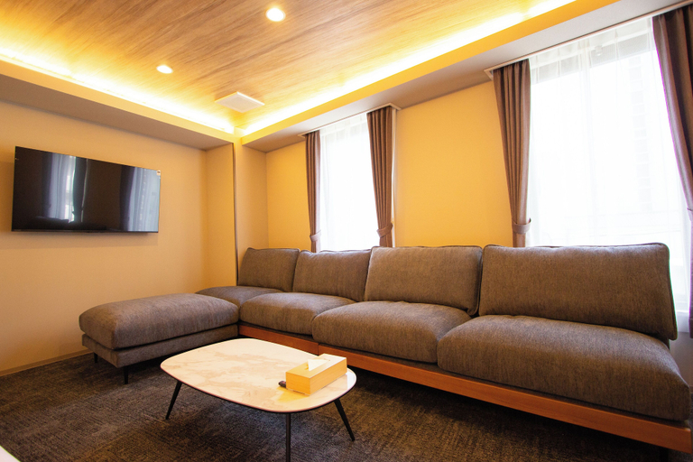Living area, Hotel FUK O, Fukuoka
