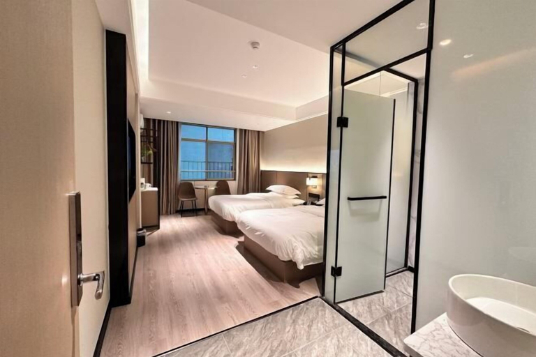 Bedroom 3, Haikou Meizhiyuesu Hotel (Farming Middle School), Haikou