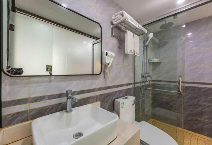 Bathroom 3, Century Business Hotel (Zuoling New Town), Ezhou