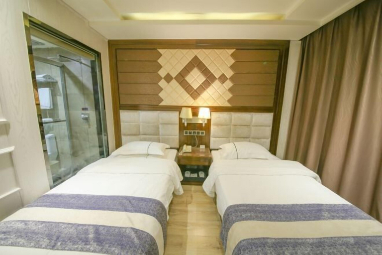 Bedroom 3, Jingyuan Pengwan Business Hotel, Baiyin