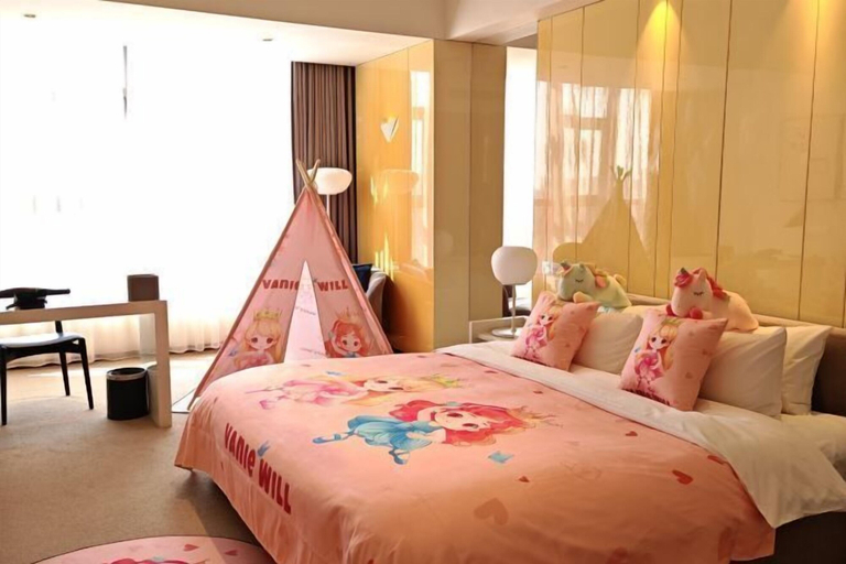 Bedroom 2, Wanda Yue,Huaian Hongze Lake, Huai'an