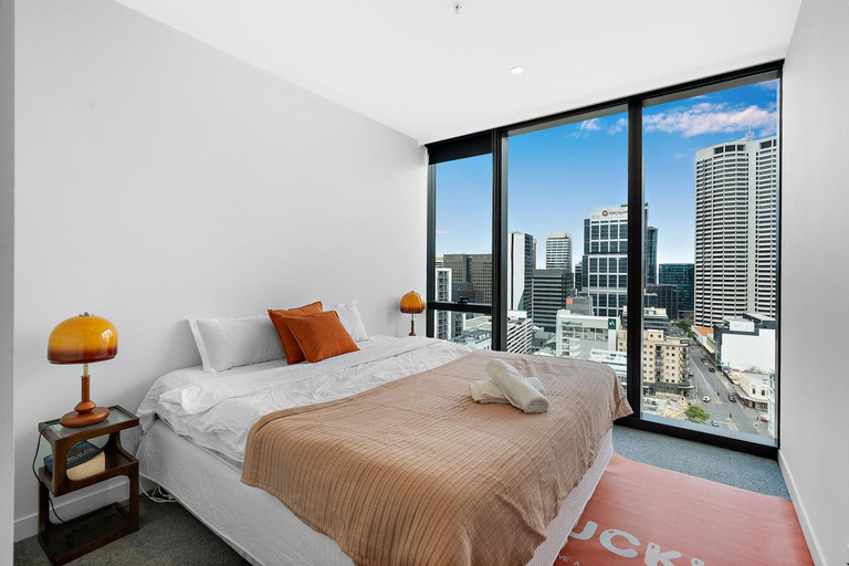 Bedroom 3, Aurora City Center Executive Apartment Perth CBD-Pool & Gym &Parking-Adjacent RAC, Perth