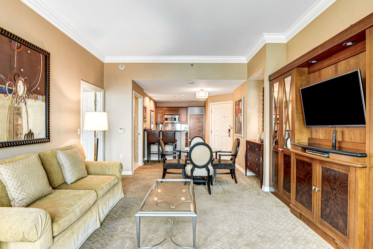 Interior 4, Large 1BR at MGM With Strip View, Clark