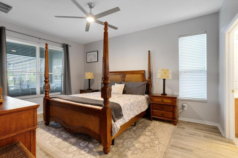 Bedroom 5, 6 Bedroom Disney Home Lanai Screened Pool Spa, Osceola