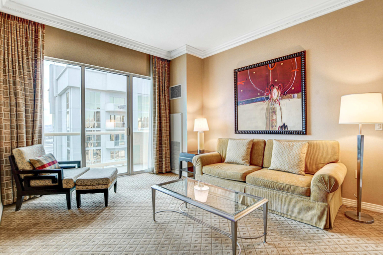 Interior 5, Large 1BR at MGM With Strip View, Clark