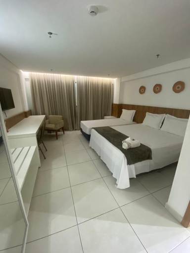 Bedroom 3, Inova Flat no centro, Palmas