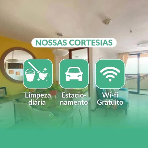 Others 5, Flat em Apt Hotel vista mar, Natal