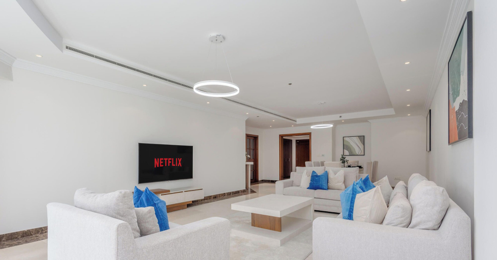 Living area 4, LUX The Al Seef Marina Suite 2, Dubai