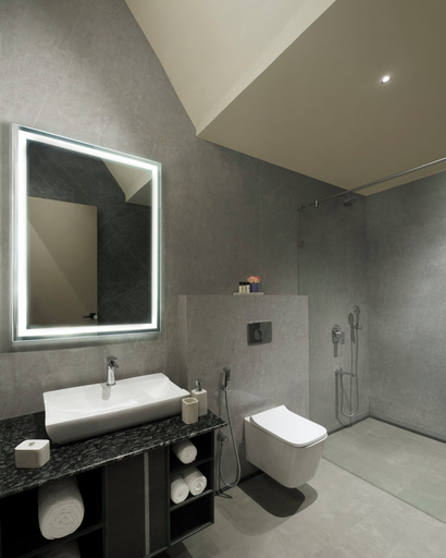 Bathroom 3, Treat Aranya Resort, Rajsamand