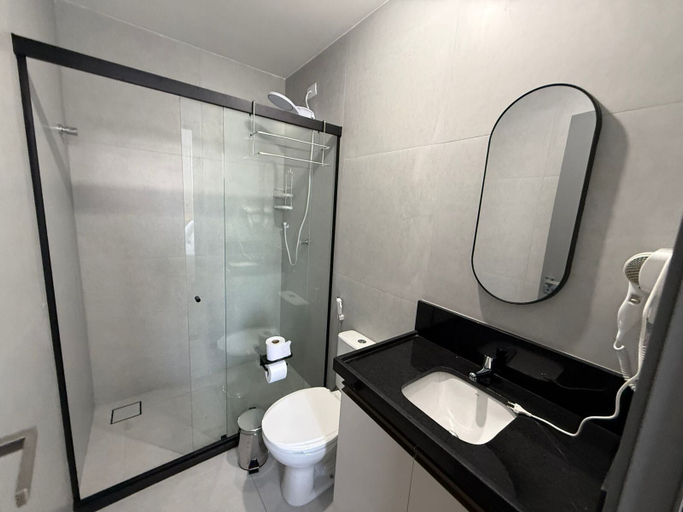 Bathroom 2, Solaz - Miramar Hospedagens, João Pessoa