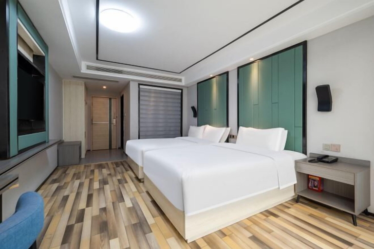 Bedroom 3, Mi Boutique Chain Hotel Xiantao, Xiantao