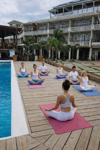 Yoga, Tiamo Beach Resort and Spa