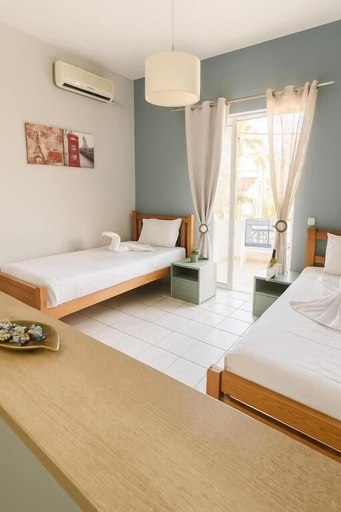 Bedroom 3, Rethymno Blue Residence, Crete